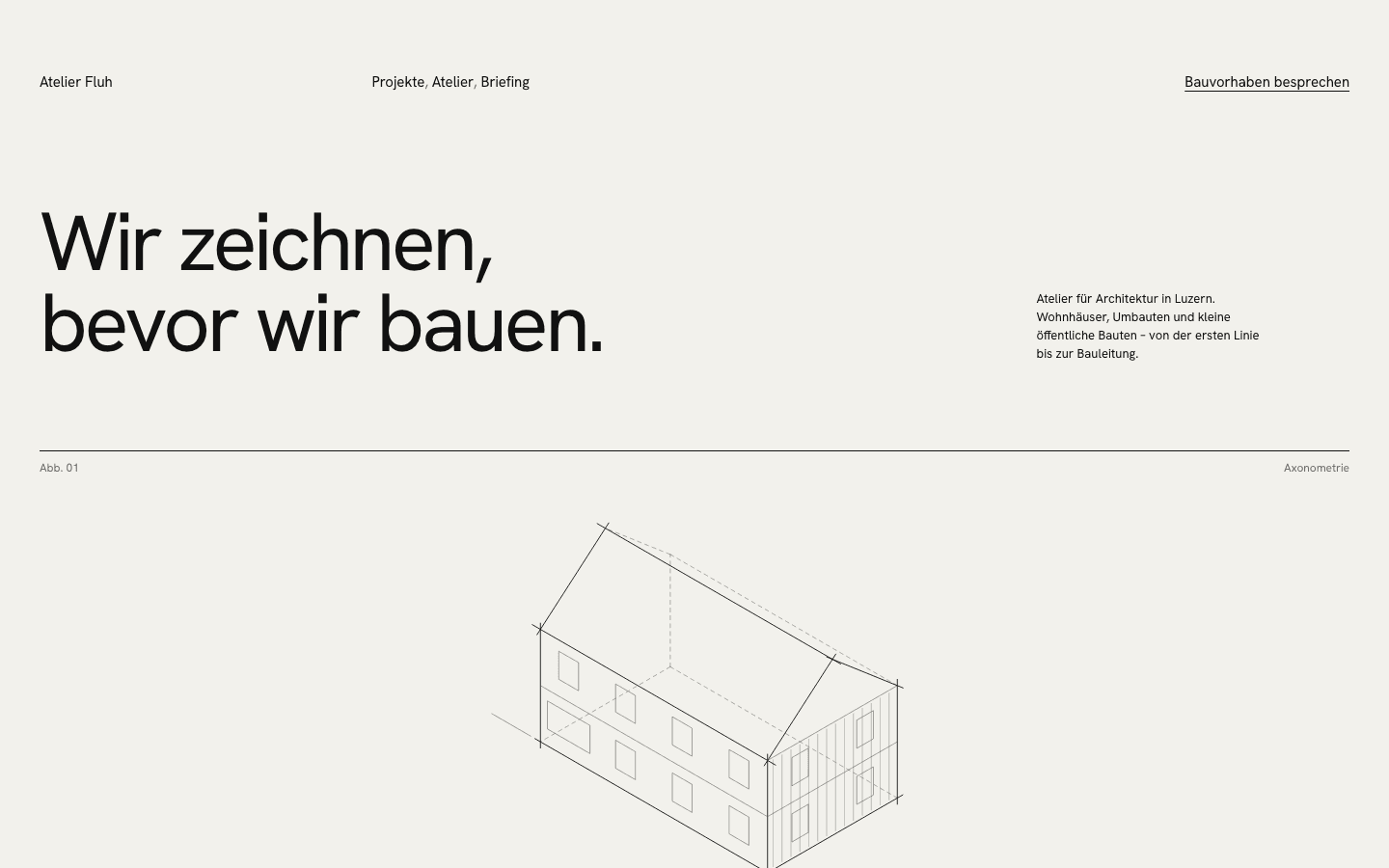 Vorschau der Konzeptdemo Atelier Fluh Architekten