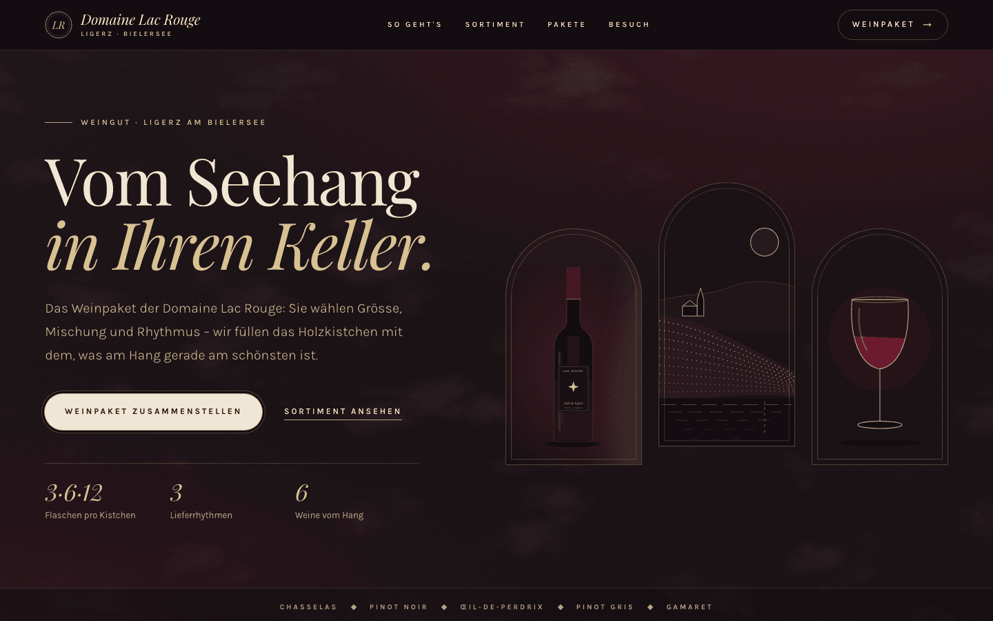 Vorschau der Konzeptdemo Domaine Lac Rouge